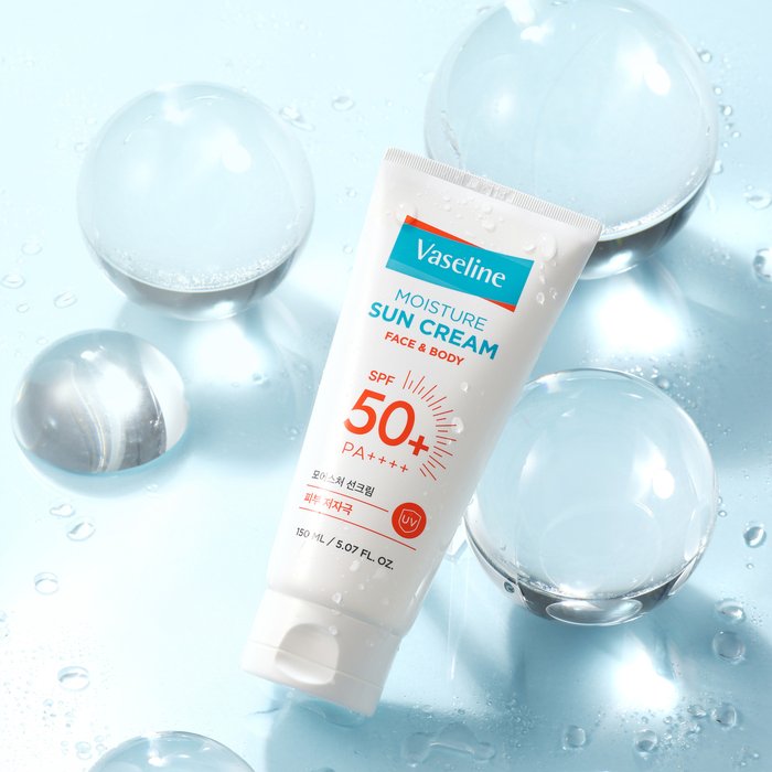 바세린 모이스처 선크림 150ML 2개+미백 바디로션&탄력 바디로션 30ml 증정 - 상세 이미지 2