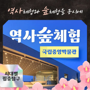 [국립중앙박물관/용산가족공원] 역사체험과 숲체험을 동시에! by 행복한숲... 솔직 후기 | 실사용자 리뷰 분석 - 상품 이미지 1