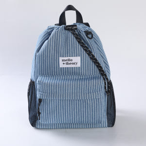 JOY STRING MINI BACKPACK -데님 스트라이프 조이 스트... 솔직 후기 | 실사용자 리뷰 분석 - 상품 이미지 2