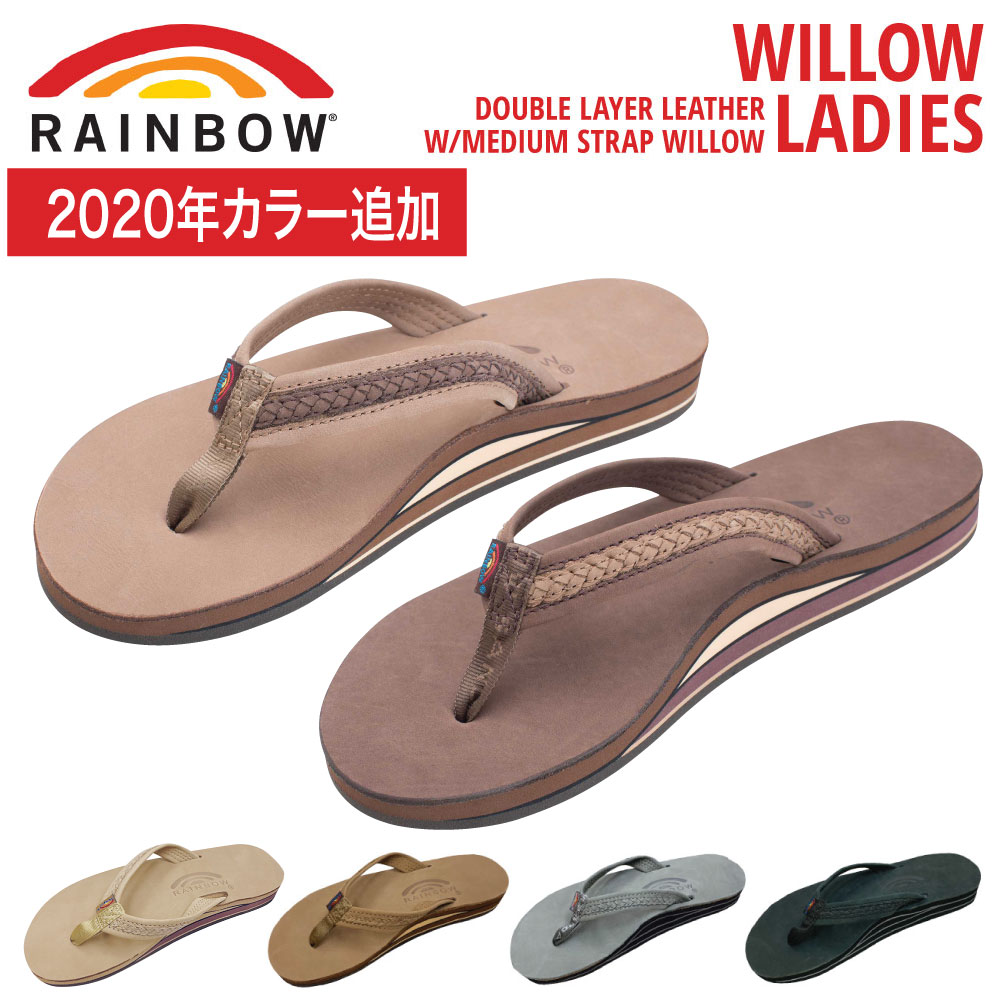 RAINBOW SANDALSレインボーサンダルウィローレディースレザーサンダルビーチサンダルサイ​​ズSML