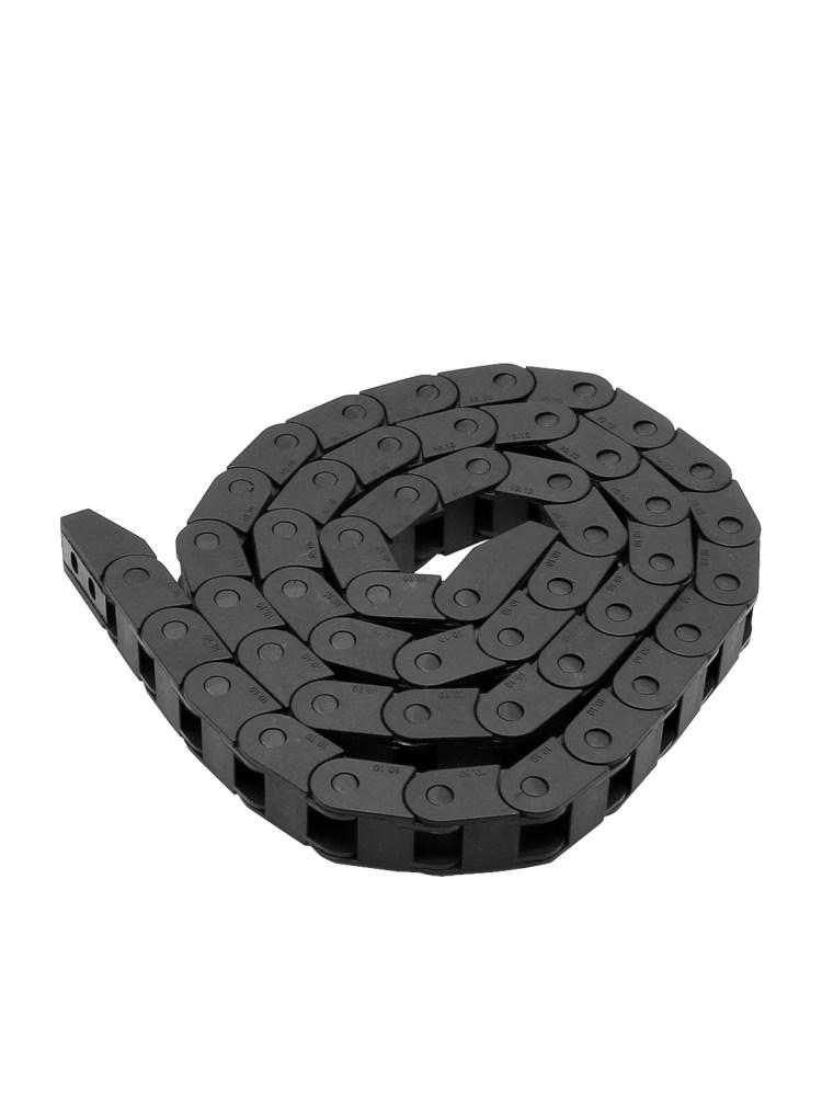 10x10mm 1m 블랙 플라스틱 드래그 유연한 체인 견인 커넥터 솔리드 나일론 프린터 - 상세 이미지 5