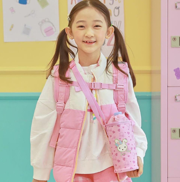 로라앨리 샤이닝 어린이 물병 파우치 여름 물통 가방 주머니 여아 여름 키즈 - 상세 이미지 4