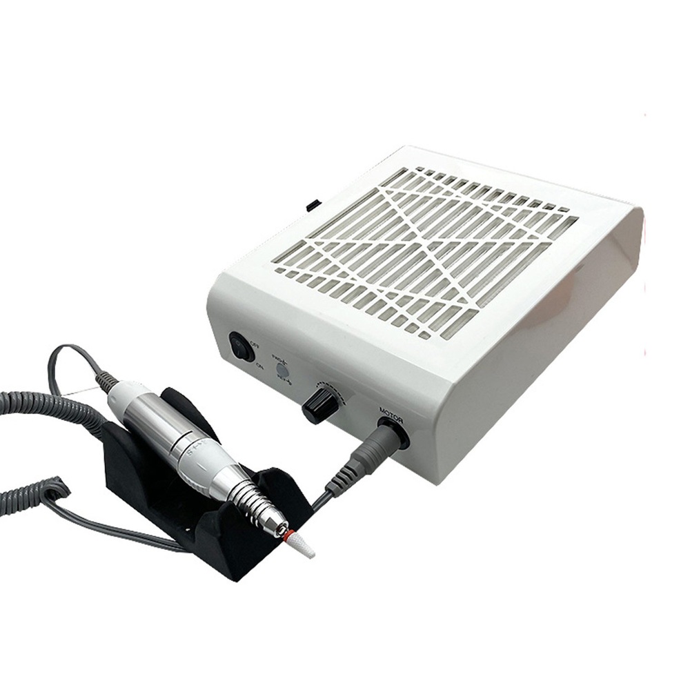 Xeno 80W 35000rpm 전문가용 강력 흡진기 일체형 속도조절 정역회전 화이트 - 상품 이미지