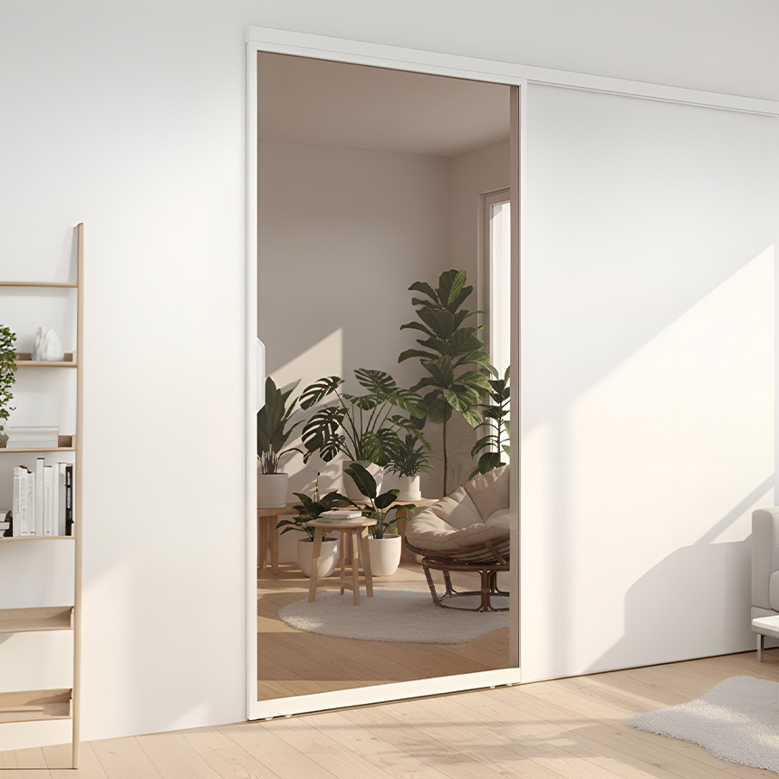 원슬라이딩중문 현관중문 슬라이딩 아파트 시공설치/스탠다드 투명강화유리