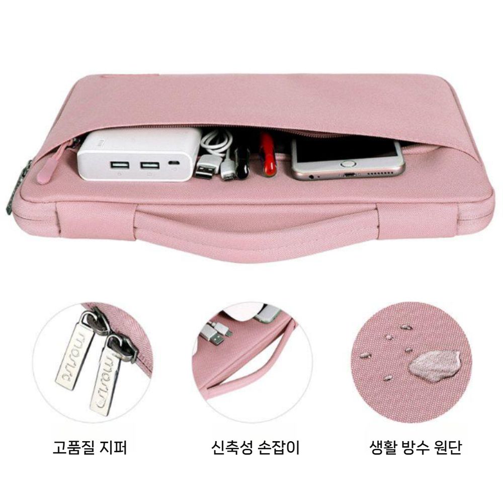 맥북 네오 노트북 13인치 가방 에어 M4 태블릿 파우치 휴대용 케이스 - 상세 이미지 3