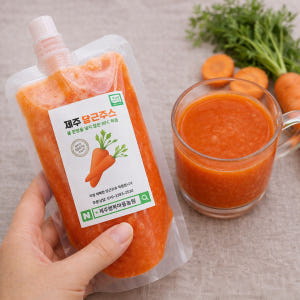 제주 무농약 당근즙 100% 구좌당근 착즙 주스 180ml, 21개 맛있게 먹은 솔직 후기 - 상품 이미지 1