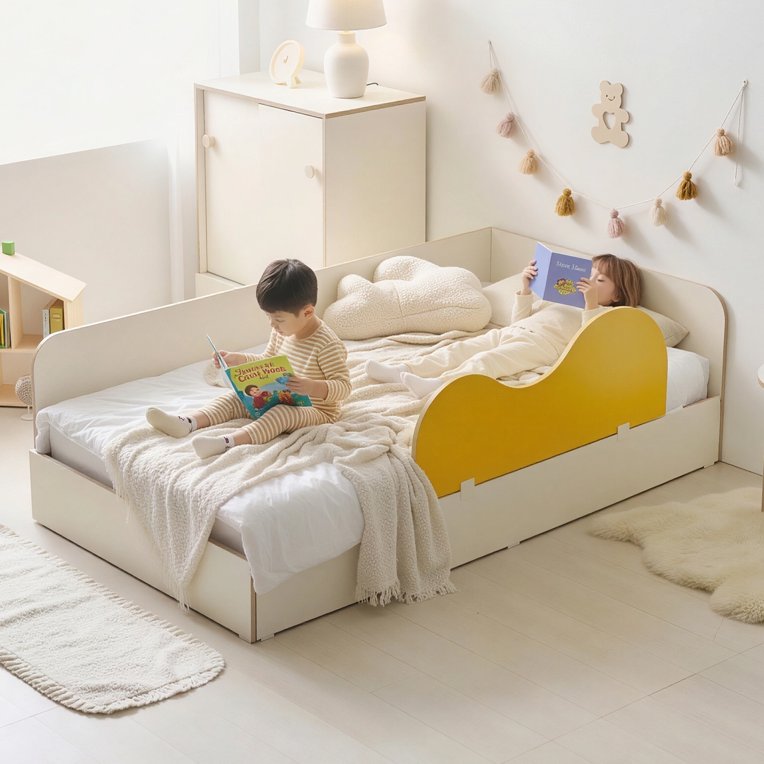 데이베드 가드 초등학생 침대 어린이 가드 침대 아이방 인테리어