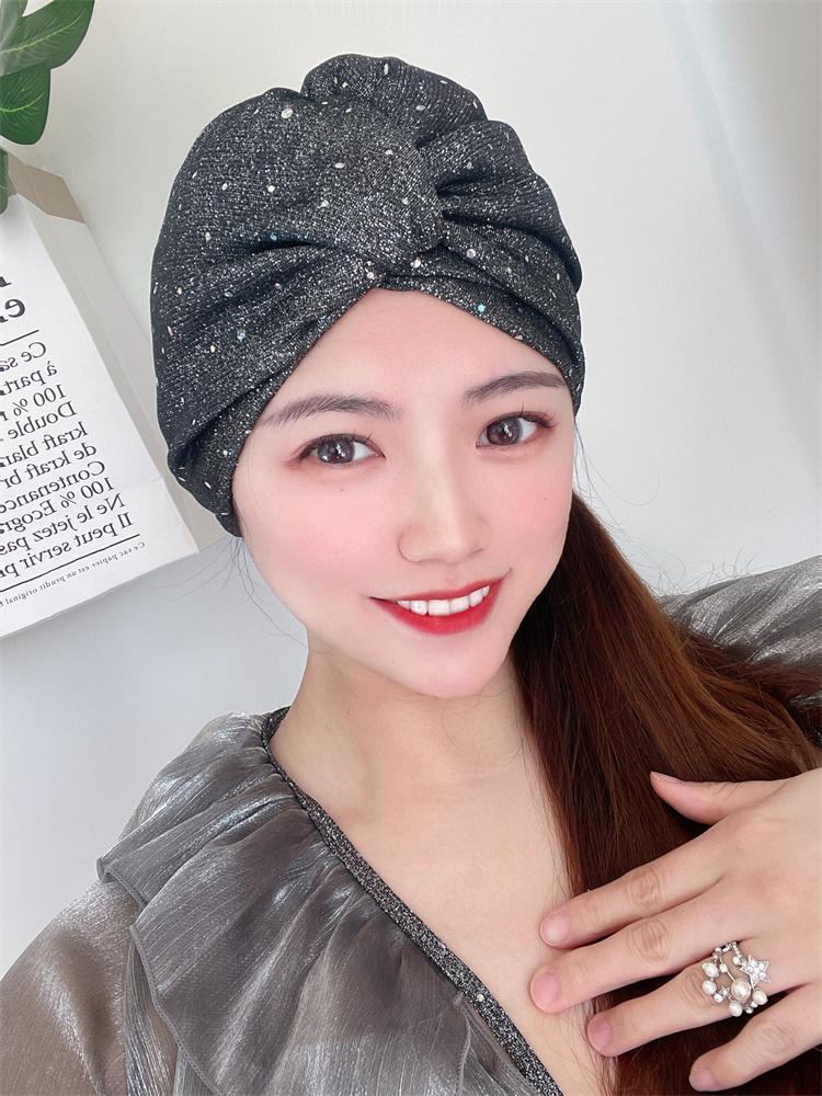 모자 두건 수영 귀보호 온천 용품 머메이드핑크 - 상세 이미지 2