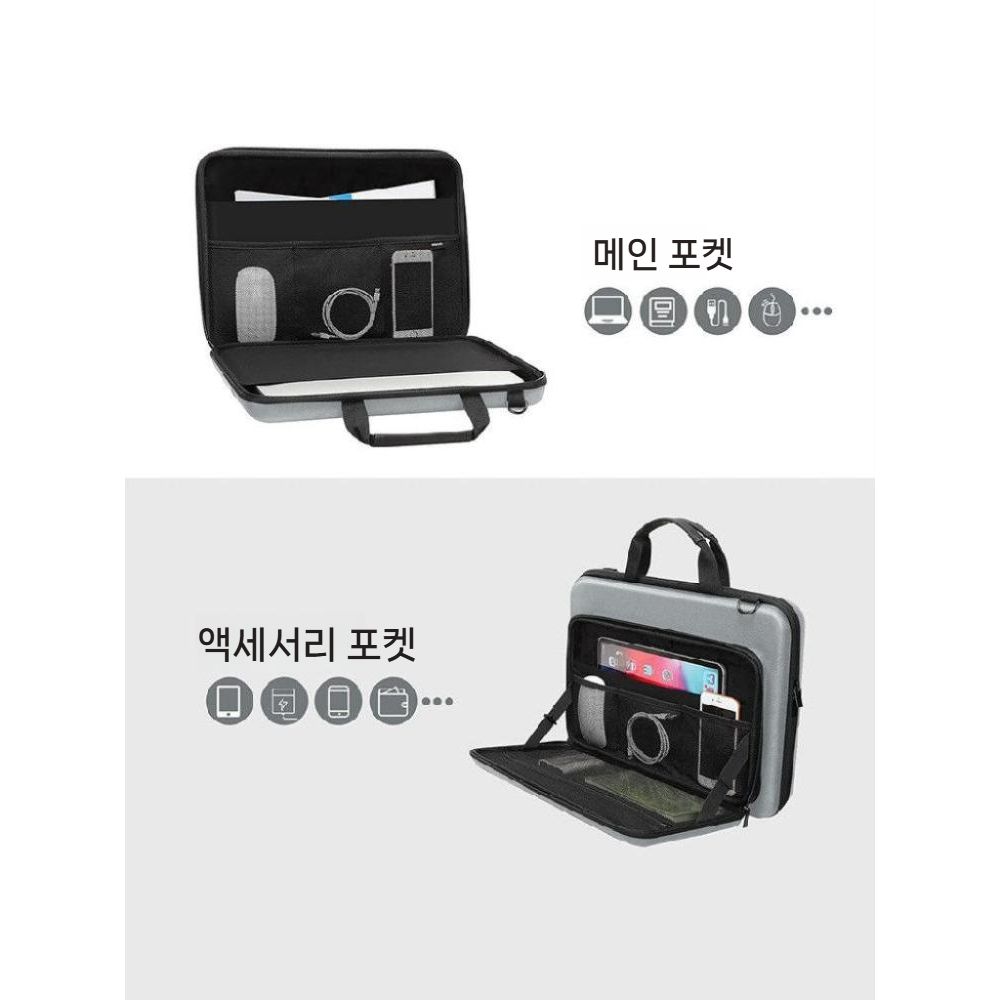 맥북 네오 노트북 13인치 가방 휴대용 하드 숄더 크로스 백 스트랩 어깨끈 - 상세 이미지 3