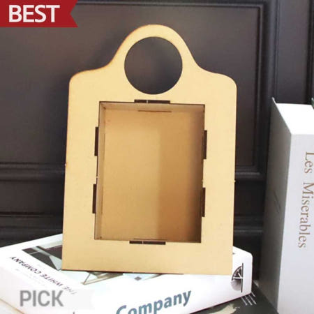 CPICK협력사 [시계 만들기] 세로형 알시계 작품공간 우드공예 MDF DIY 미술 체험 교구 픽앤코401