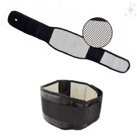 허리 복부 온열 찜질 보호대 자석 원적외선 발열 통증 혈액 순환 개선 근육 이완