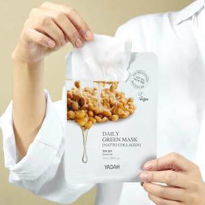 야다 데일리 그린 마스크 25ml 수분 가득 마스크팩 낫또, 10매, 1... 솔직 후기 | 피부 타입별 분석 - 상품 이미지 1