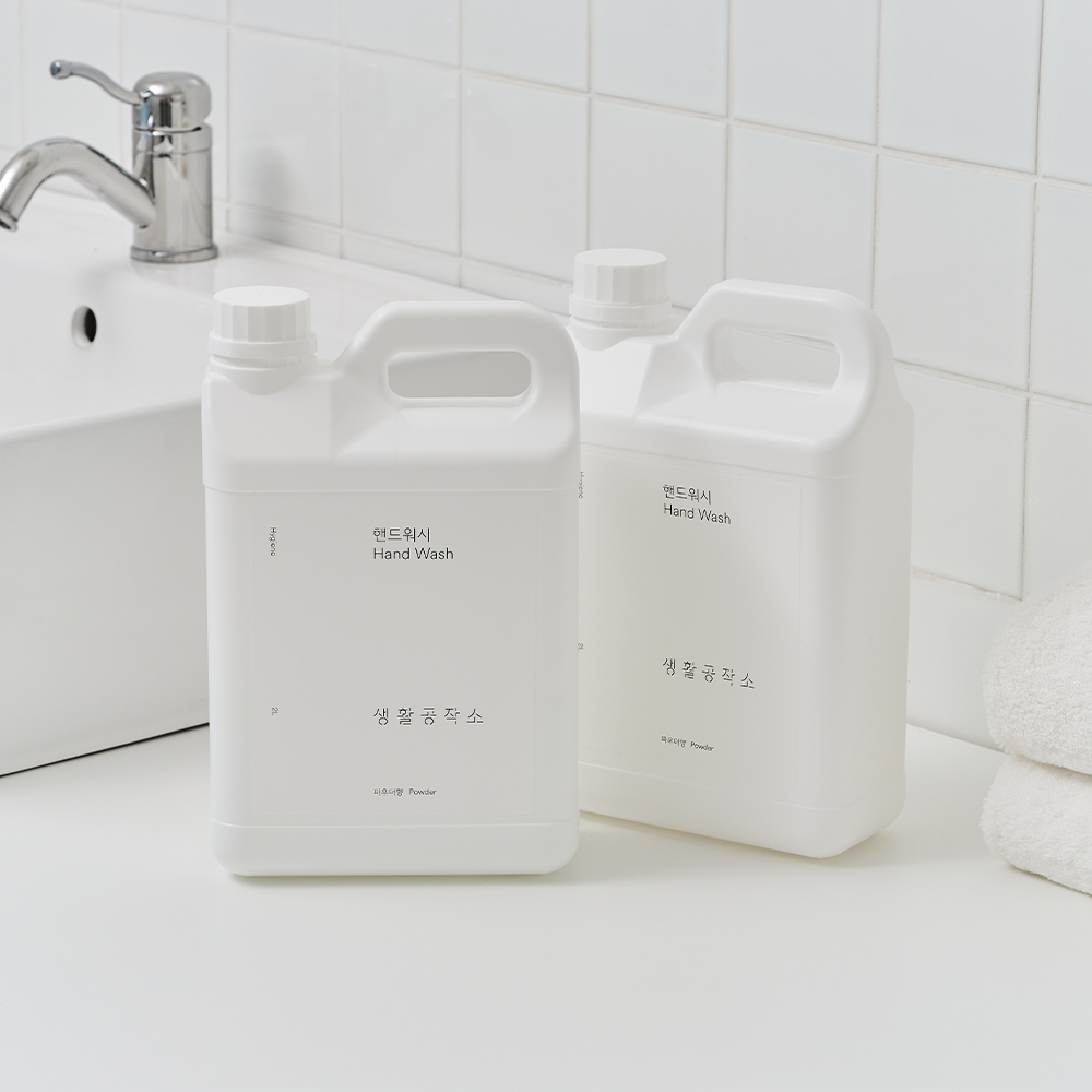손세정제 핸드워시 리필 2L + 본품 250ml + 공용기 이미지 3