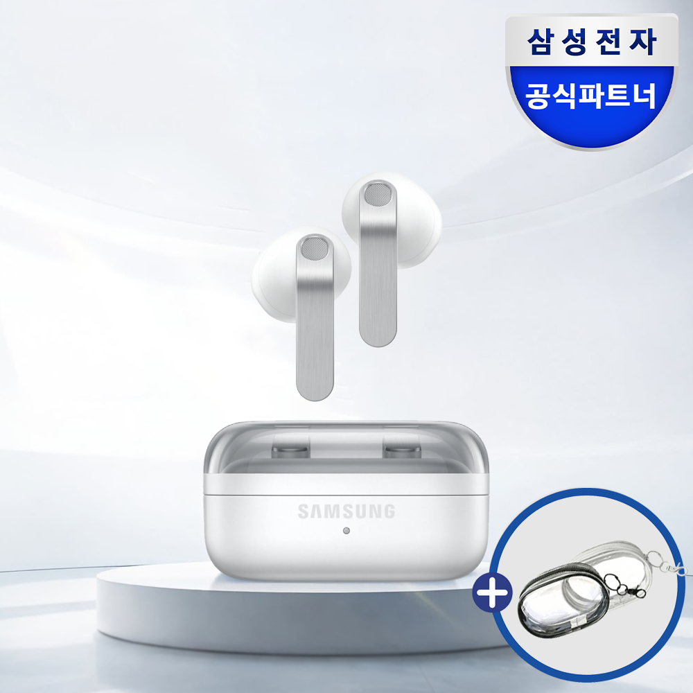 [공식] 삼성 갤럭시 버즈4 무선 블루투스 이어폰 SM-R540 화이트 제품 이미지