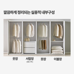 메리골드리빙 E0 상부형 키큰 슬라이딩 옷장 1200 미닫이 키큰 슬라이... 솔직 후기 | 실제 배치 사진 포함 - 상품 이미지 3