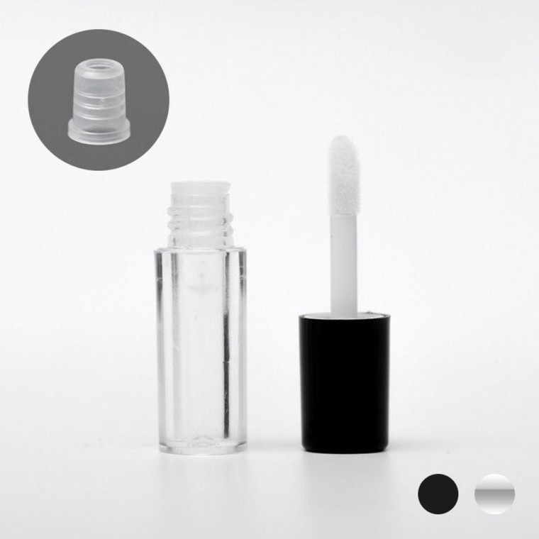 지니몰 휴대용 립글 로즈 틴트 공병 화장품 소분 용기 1.2ml 케이스 홀더 보관 만들기 - 상품 이미지