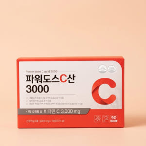 파워도스 C산 3000 비타민C 고함량 분말스틱 90포 3개월분 맛있게 먹은 솔직 후기 - 상품 이미지 2
