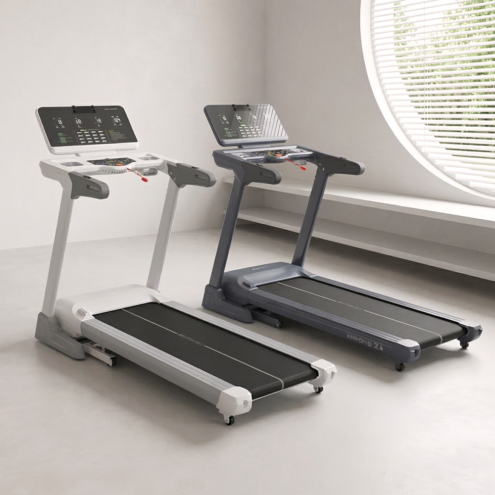 이고진 자율주행 스마트 런닝머신 X4 가정용 저소음 자동경사 아파트형 유산소 실내 운동기구 이미지 2