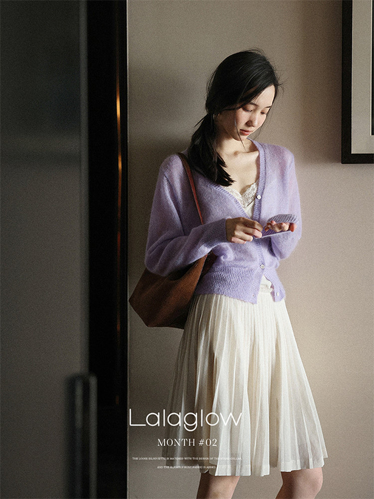 Lalaglow 레이스나시 뷔스티에 레이어드프릴나시 탑 - 상세 이미지 3