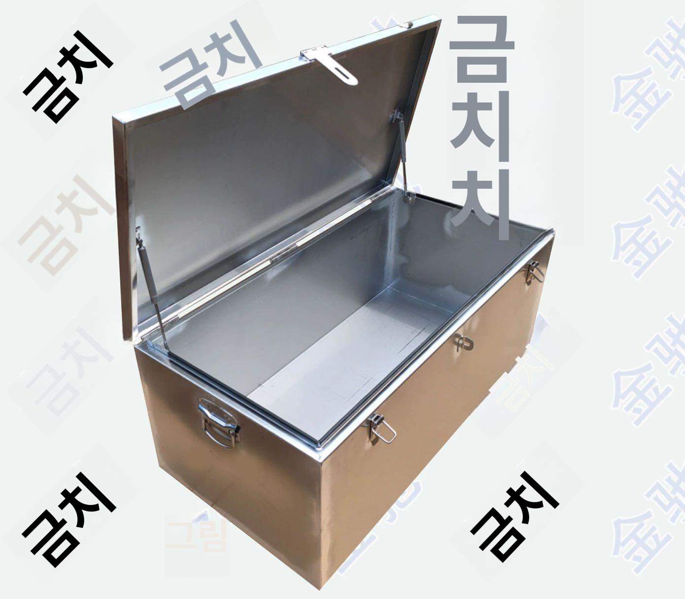 스테인레스공구함 차량용 철제 적재함 휴대용 120 40 40cm 이중 1.25mm - 상세 이미지 4