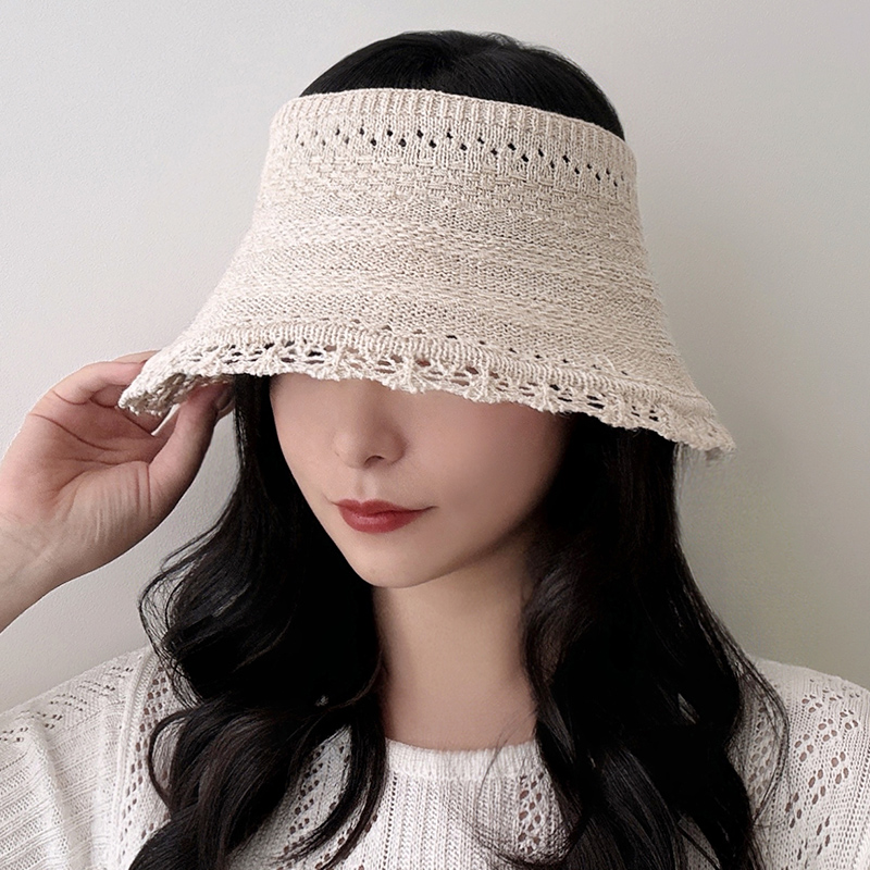 엘로이 내추럴 레이스 돌돌이 썬캡 이미지 7