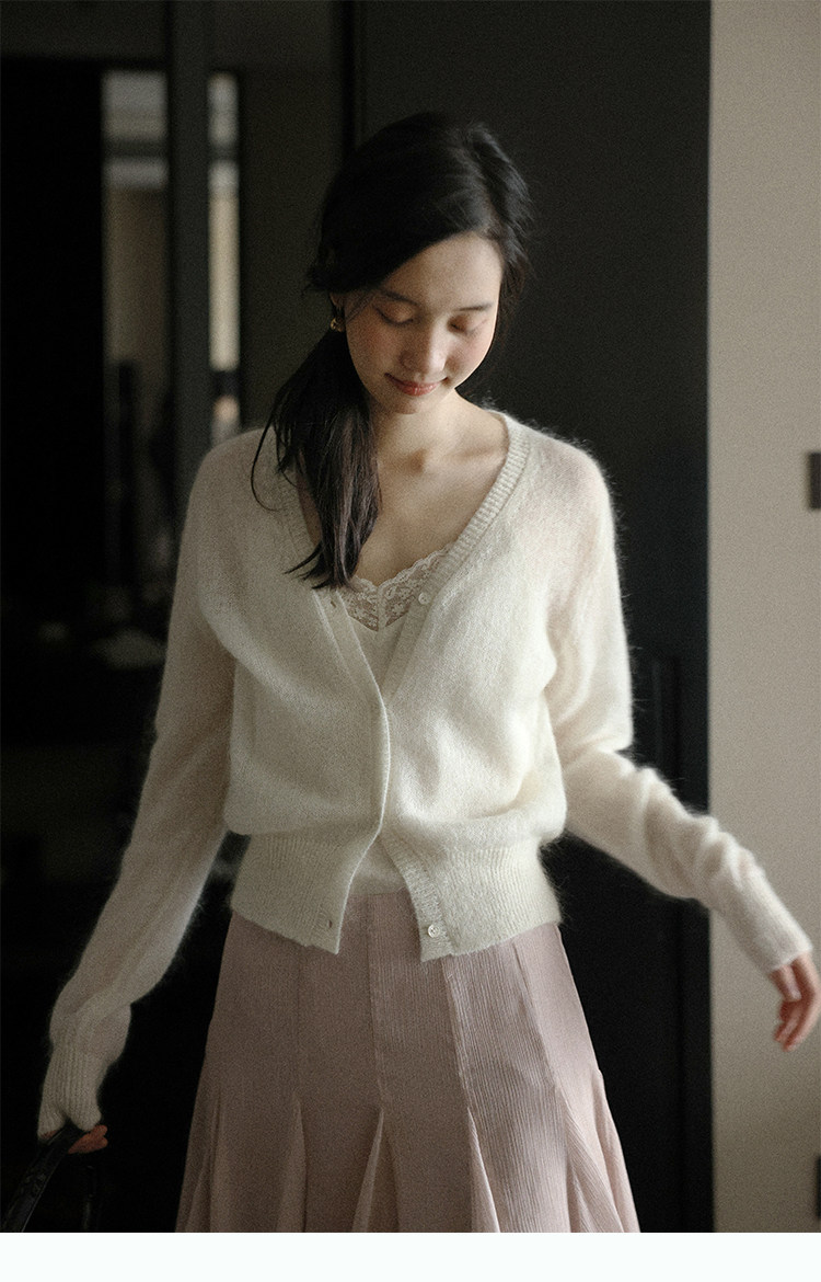 Lalaglow 레이스나시 뷔스티에 레이어드프릴나시 탑 이미지 8