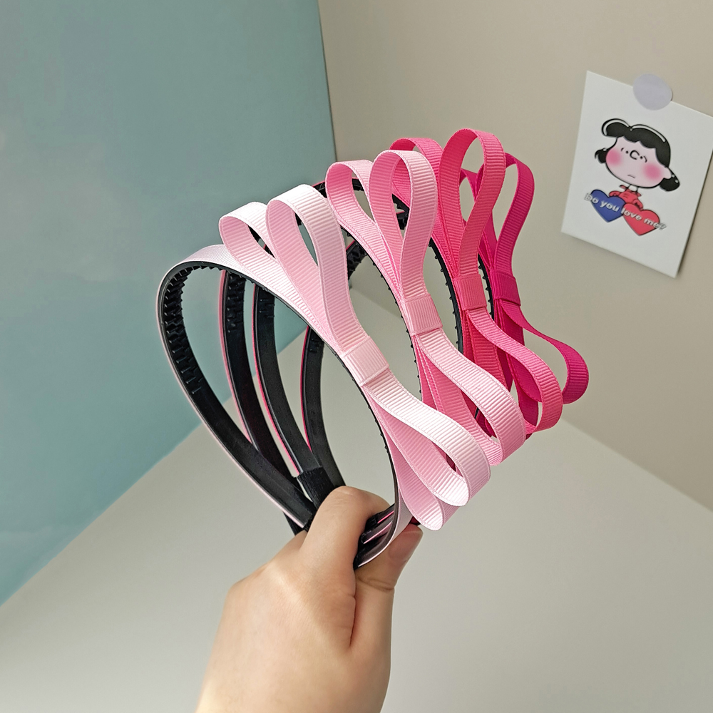 리본 머리띠 세트 골직 골지 24color - 상세 이미지 2
