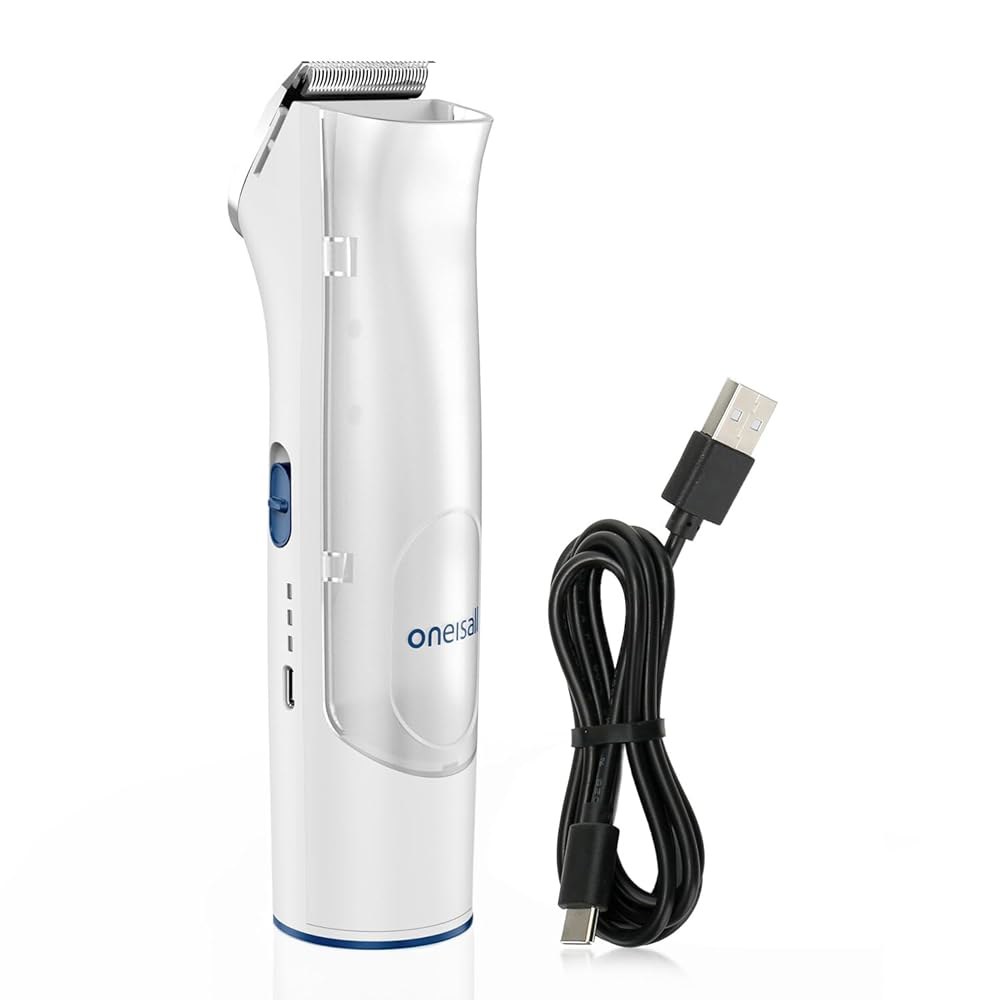 Oneisall 교체용 메인 클 + BM1 개 그루밍 진공 블로우 드라이어 및 용 USB 충전기 - 상품 이미지