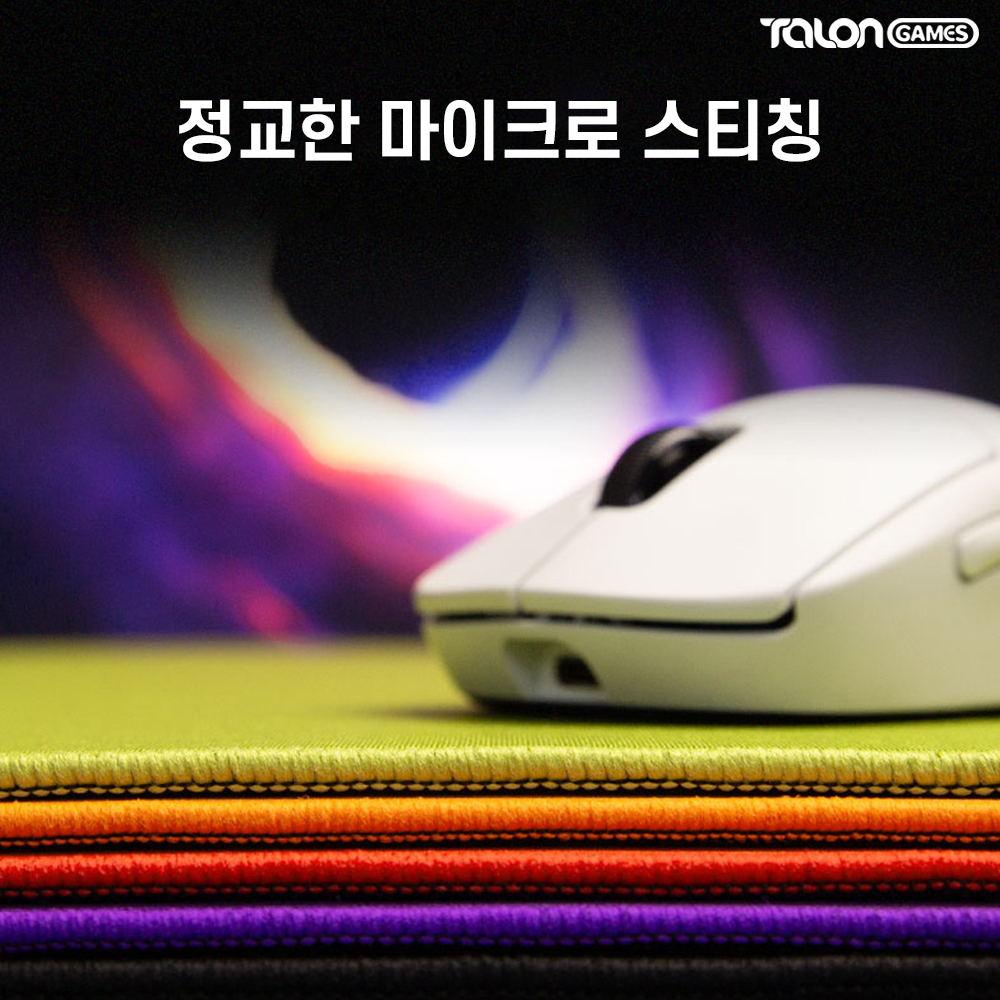 탈론게임즈 백터 게이밍 마우스패드 브레이킹 발로란트 그린(TG0111), L사이즈 - 상세 이미지 4