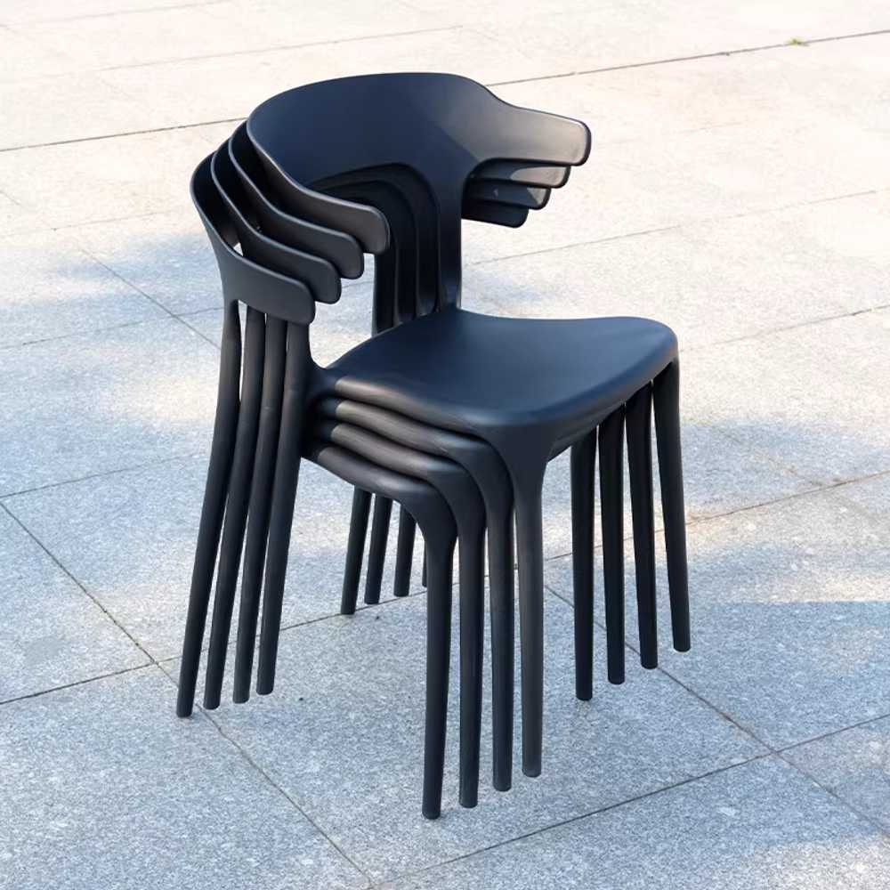 야외 테이블 의자 세트 4인 정원 카페 테라스 편의점 70cm - 상세 이미지 4