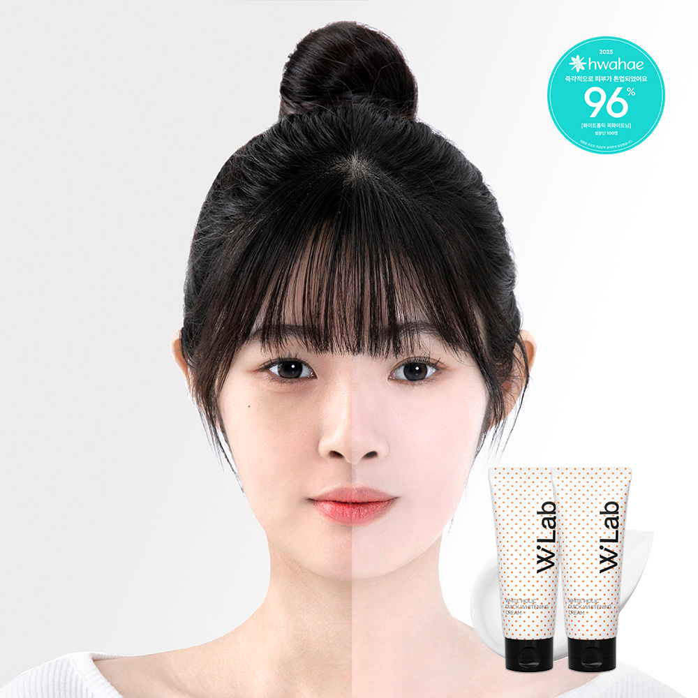 화이트홀릭 퀵 화이트닝 톤업크림 미백쌩얼크림 100ml, 2개 - 상품 이미지