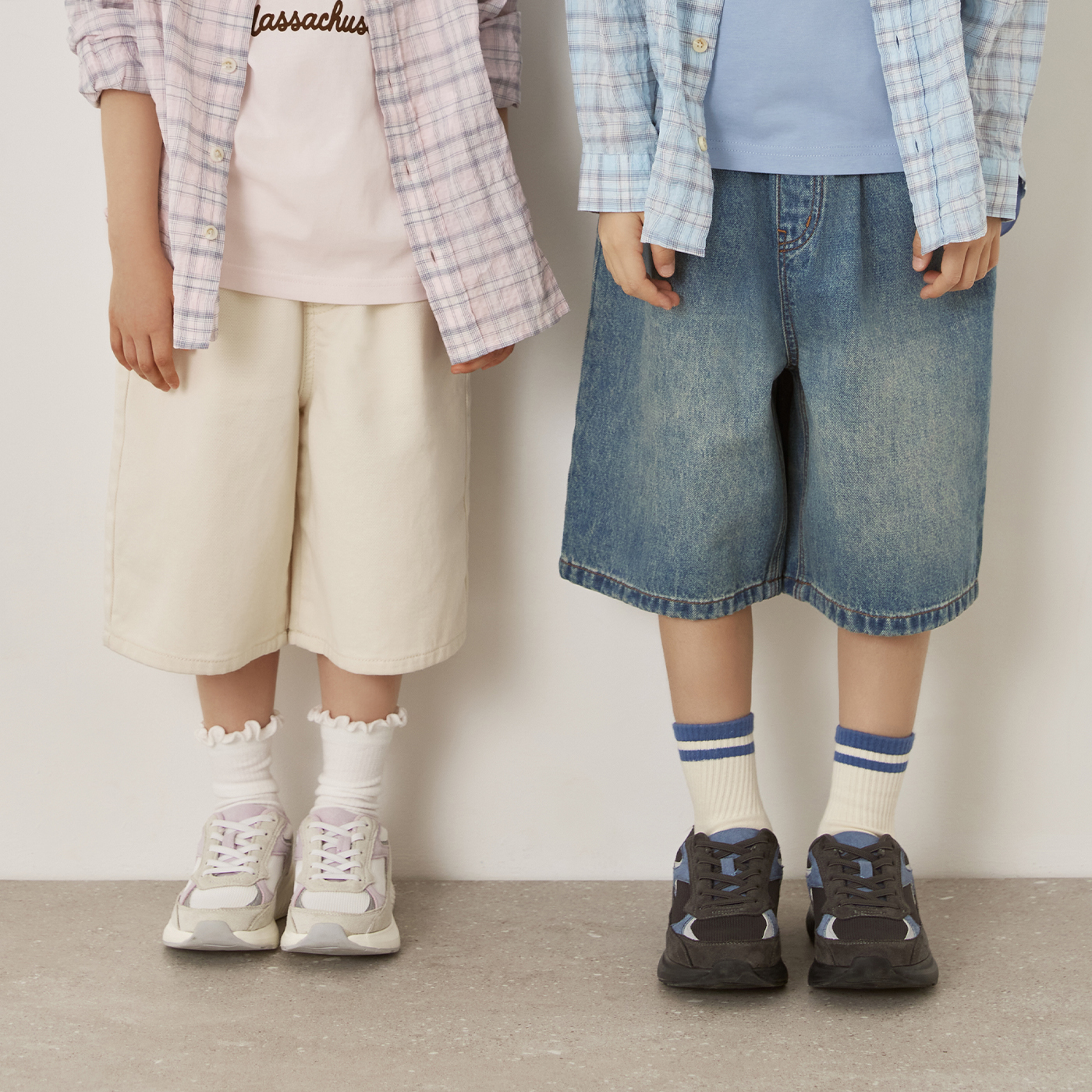 [슈퍼특가][당일출고] 스파오키즈 데님 버뮤다 쇼츠 반바지 SPTNG37KU1 제품 이미지