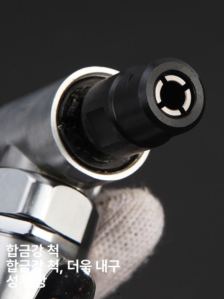 미니 에어 그라인더 고강도 금속바디 90도 앵글 펜형 속도조절 공압식 정밀 연마 연삭 잉거솔 랜드 301B 에어 밀 - 상세 이미지 4