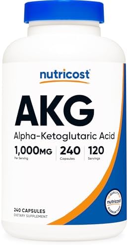 뉴트리코스트 AKG 알파 케토글루타르산 보충제 1,000 mg, 240캡슐, 120회 제공 이미지 6