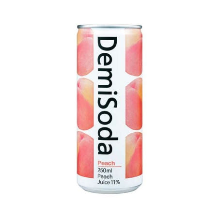성심샵 데미소다 복숭아맛 250mlx30ea 차류 건강음료 간식