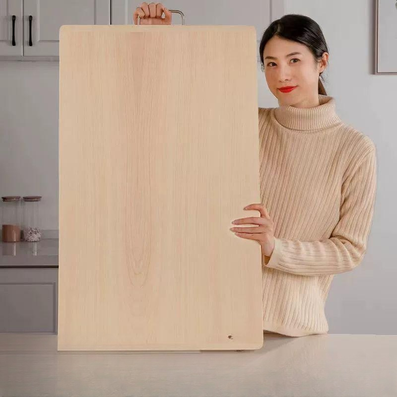 대형 도마 주방 작업대 1M 반죽 채썰기 원목 - 상품 이미지