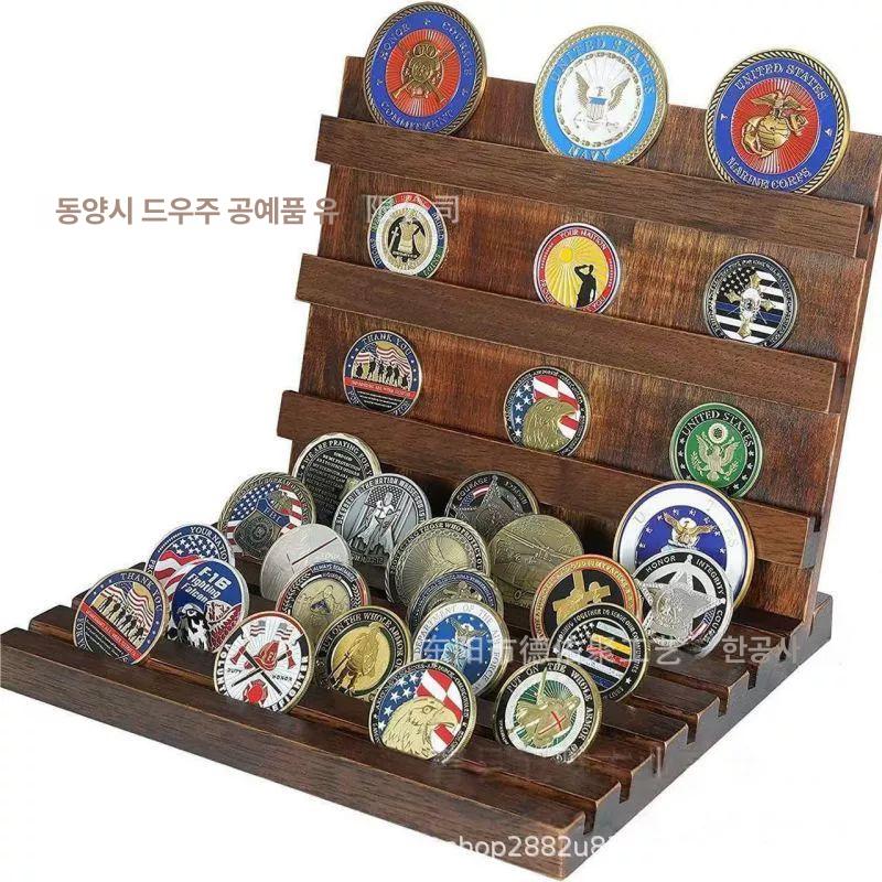코인 거치대 주화 스탠드형 메달 디스플레이 진열대 (1개) - 상세 이미지 3