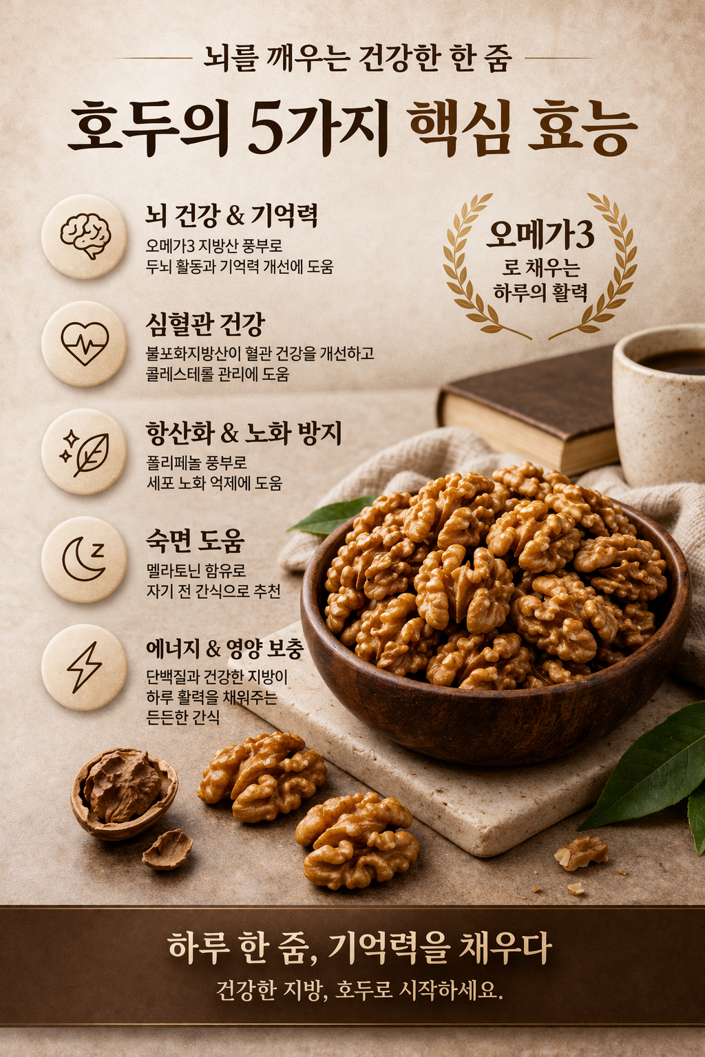 (평일당일출고)(각종견과류모음) (주)마름 부드럽고 맛있는 프리미엄 견과류 하루견과 각종 견과류 구성 호두 (1/4) 태, 1kg, 1개 - 상세 이미지 4