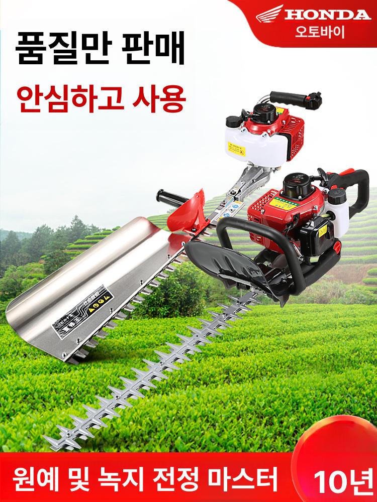 전지톱 엔진톱 전동톱 체인톱 블레이드 무선 전정톱 1단계 2행정 경량 단일날 혼합 - 상세 이미지 4