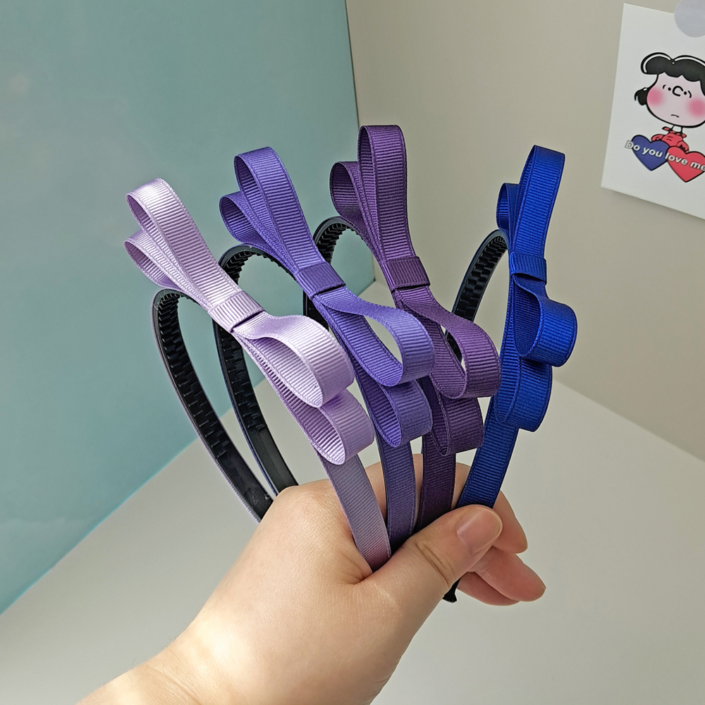 리본 머리띠 세트 골직 골지 24color 이미지 6