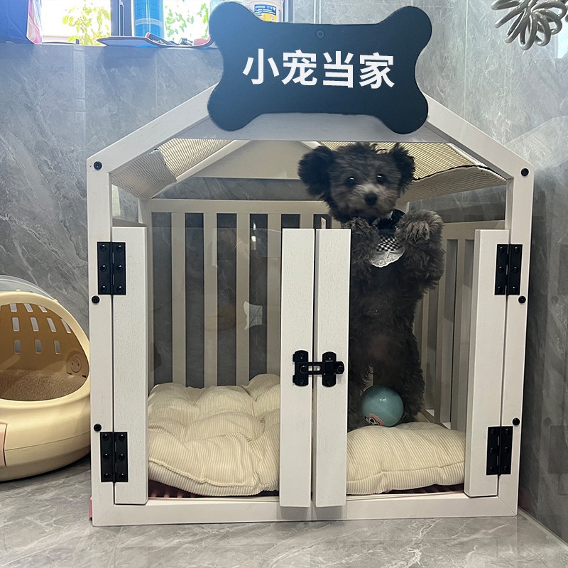 애견 방수 하우스 루프 유리 문 중형견 대형견 사육 시설 전용 마당용 강아지 우리 견집 - 상세 이미지 4