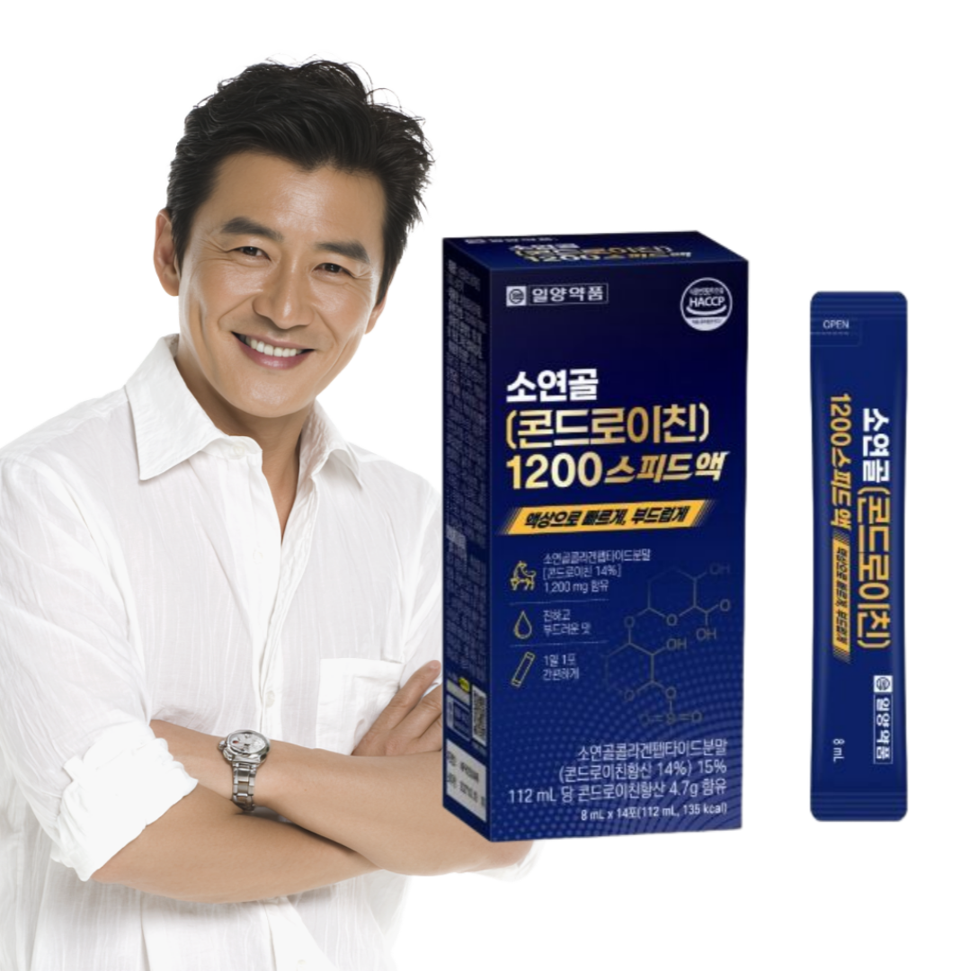 일양약품 관절엔 소연골 콘드로이친 1200 액상 스틱 14포 1박스 - 상품 이미지