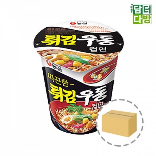 소컵 1BOX 30컵 농심 튀김우동 - 상품 이미지