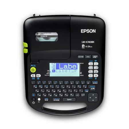 성심샵 협력사 성심샵 엡손 라벨프린터 LW-K740BK 문구 라벨지 사무