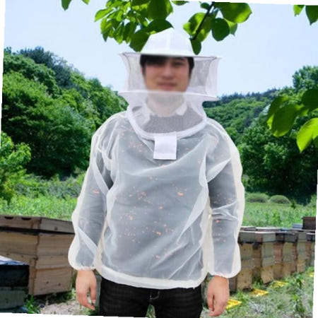 디에이치트레이딩 말벌방호복 입는 모기장 예초 작업복 벌초 방충복 해충망