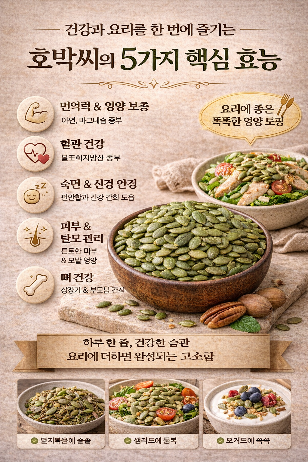 (견과류 모음)(16시이전 당일출고) (주)마름 프리미엄 견과류 하루견과 다양한 종류와 구성의 견과류 호박씨, 5kg, 1개 - 상세 이미지 2