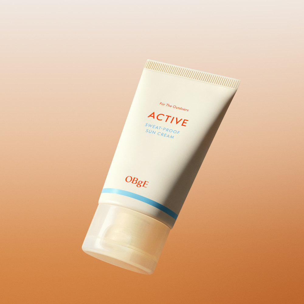 오브제 액티브 스웨트프루프 선크림 50ml SPF 50+ PA++++ - 상품 이미지