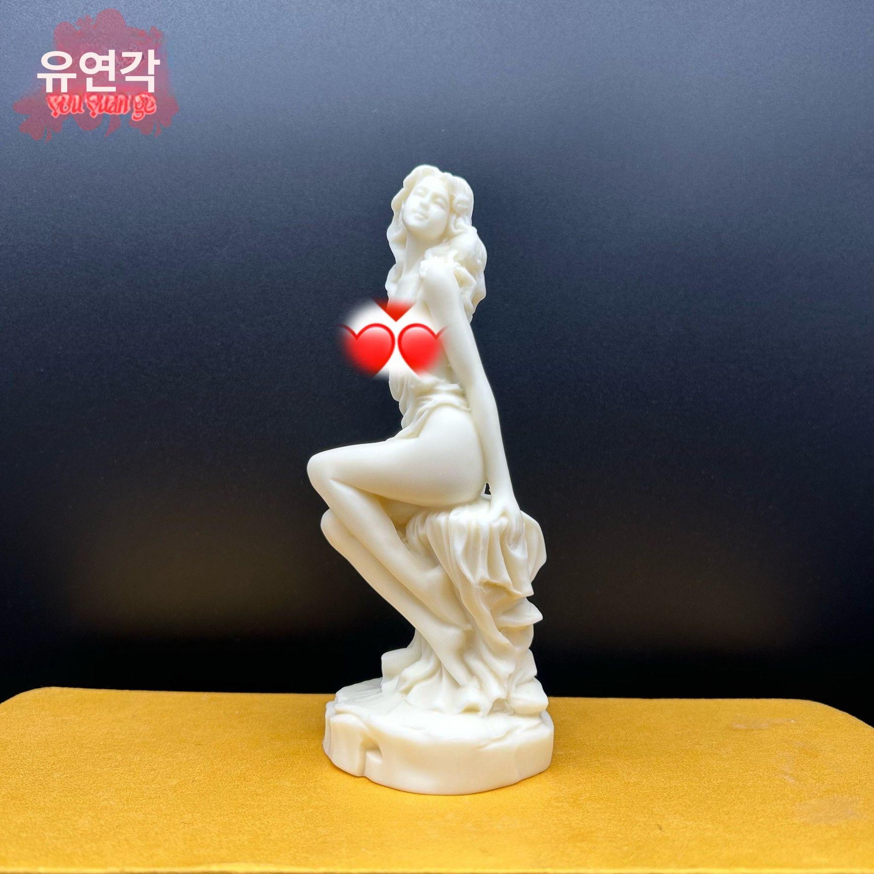 인테리어 아름다운 장식 페인트 인물 프린트 여인상 야외 아이리디센트 17.5cm - 상세 이미지 2