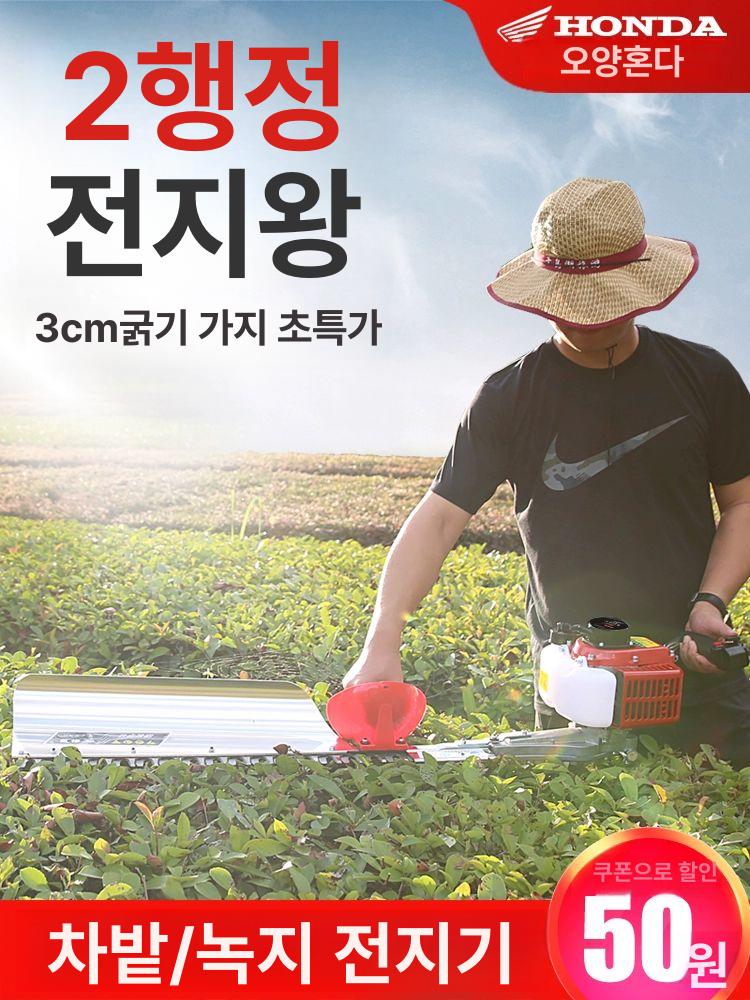 전지톱 엔진톱 전동톱 체인톱 블레이드 무선 전정톱 1단계 2행정 경량 단일날 혼합 - 상세 이미지 3