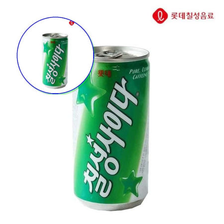 쌍문상회 캔 30개 칠성사이다 탄산음료 일반용 사이다 190ml X